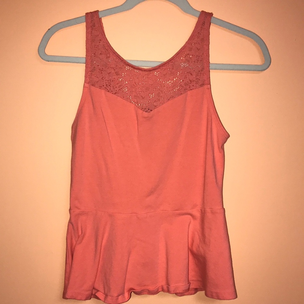 Express peplum tank
